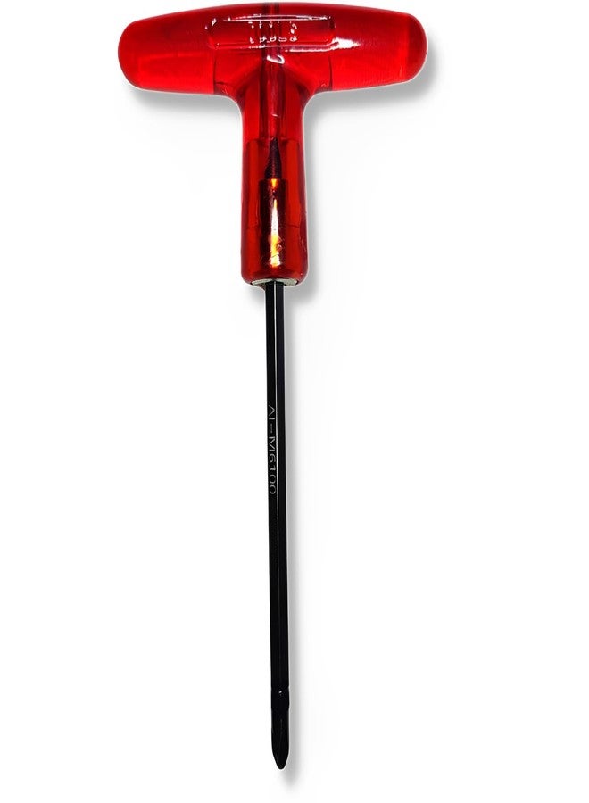 ZIODIC Dual-Ended T-Driver Reversible Screwdriver - Effortless Screwdriving in a Compact Design (8 INCH) - Image 1